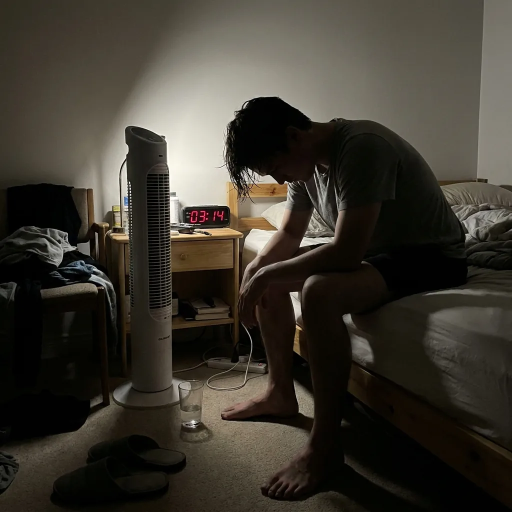 Notti insonni per il caldo